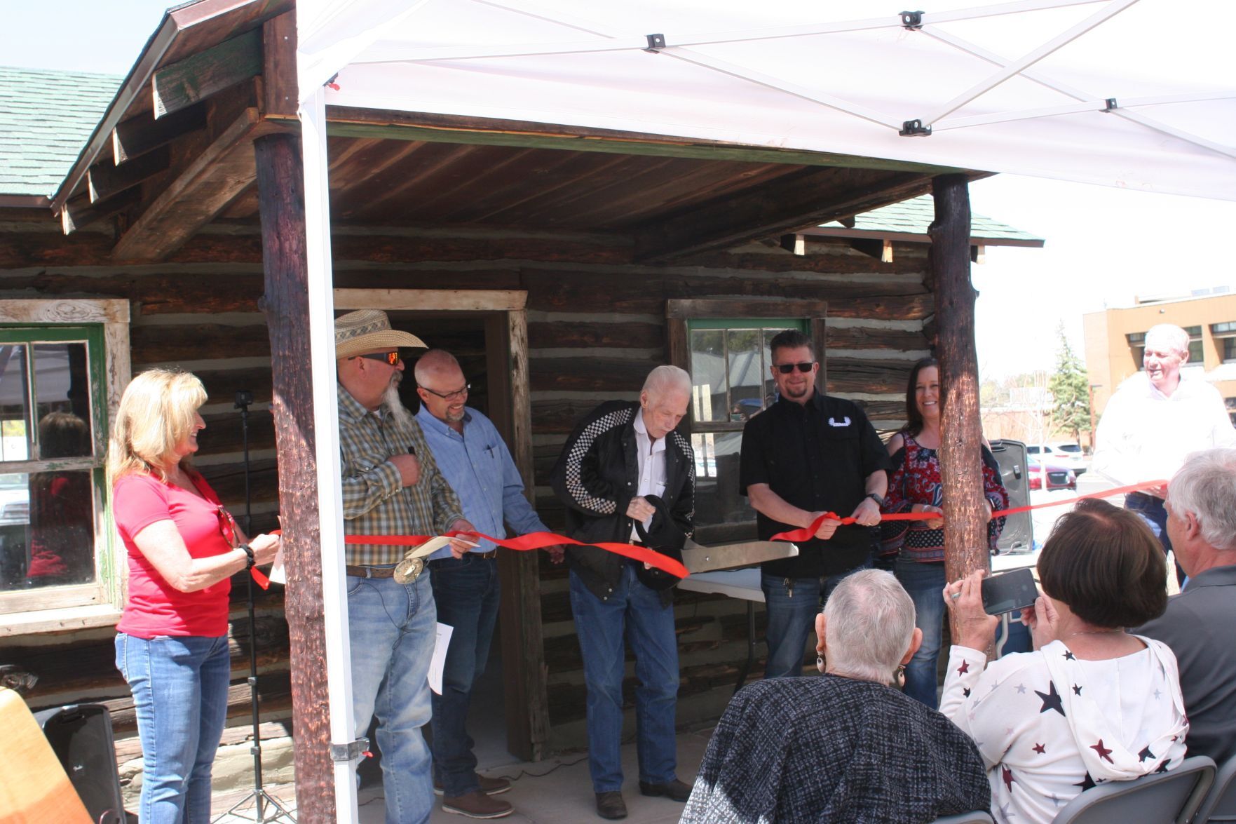 Ribbon cutting 1